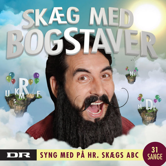 Hr. Skæg - Skæg med bogstaver