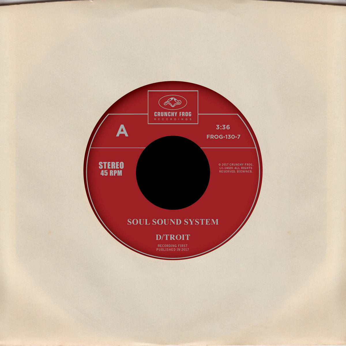 Soul Sound System b/w Freedom Is Not For Free